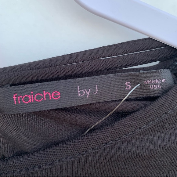 Fraiche by J Open Back Criss Cross Maxi Dress Long Sleeve Size Small | Black - Picture 13 of 13